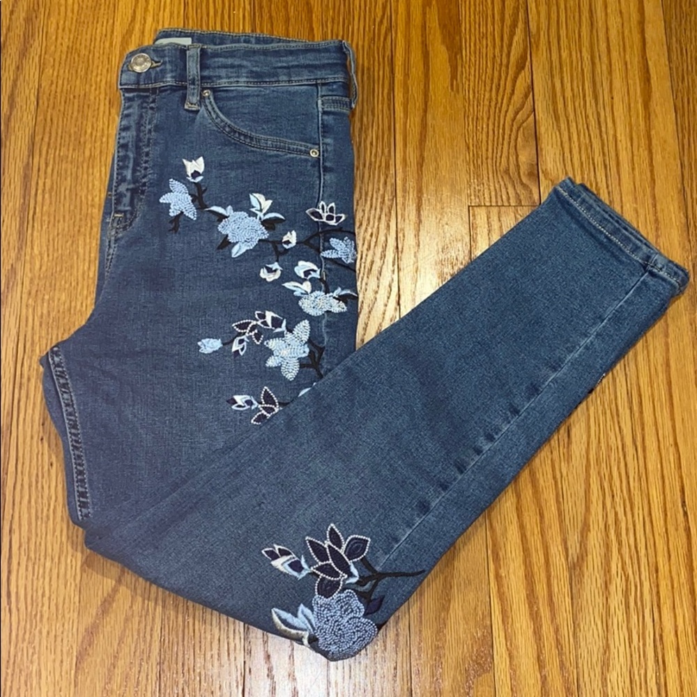 Topshop moto Jamie ankle jean